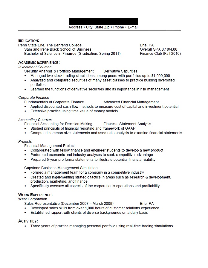 Professional resume services online erie pa